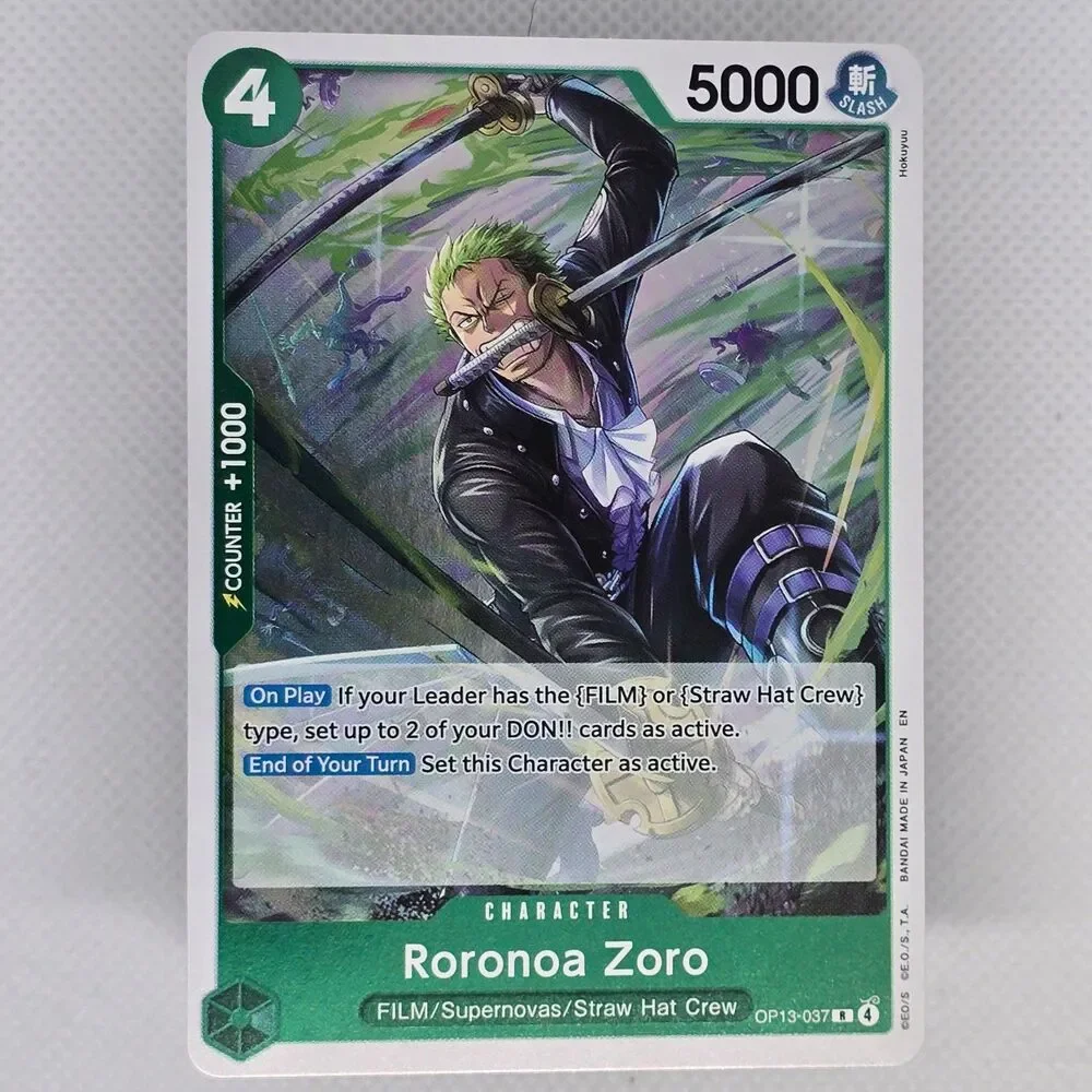 One Piece Roronoa Zoro OP13-037 R FILM/Supernovas/Straw Hat Crew